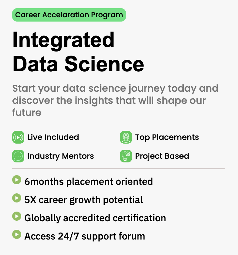 Integrated Data Science Program – Incampus